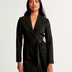 Women's Black Blazer Dress